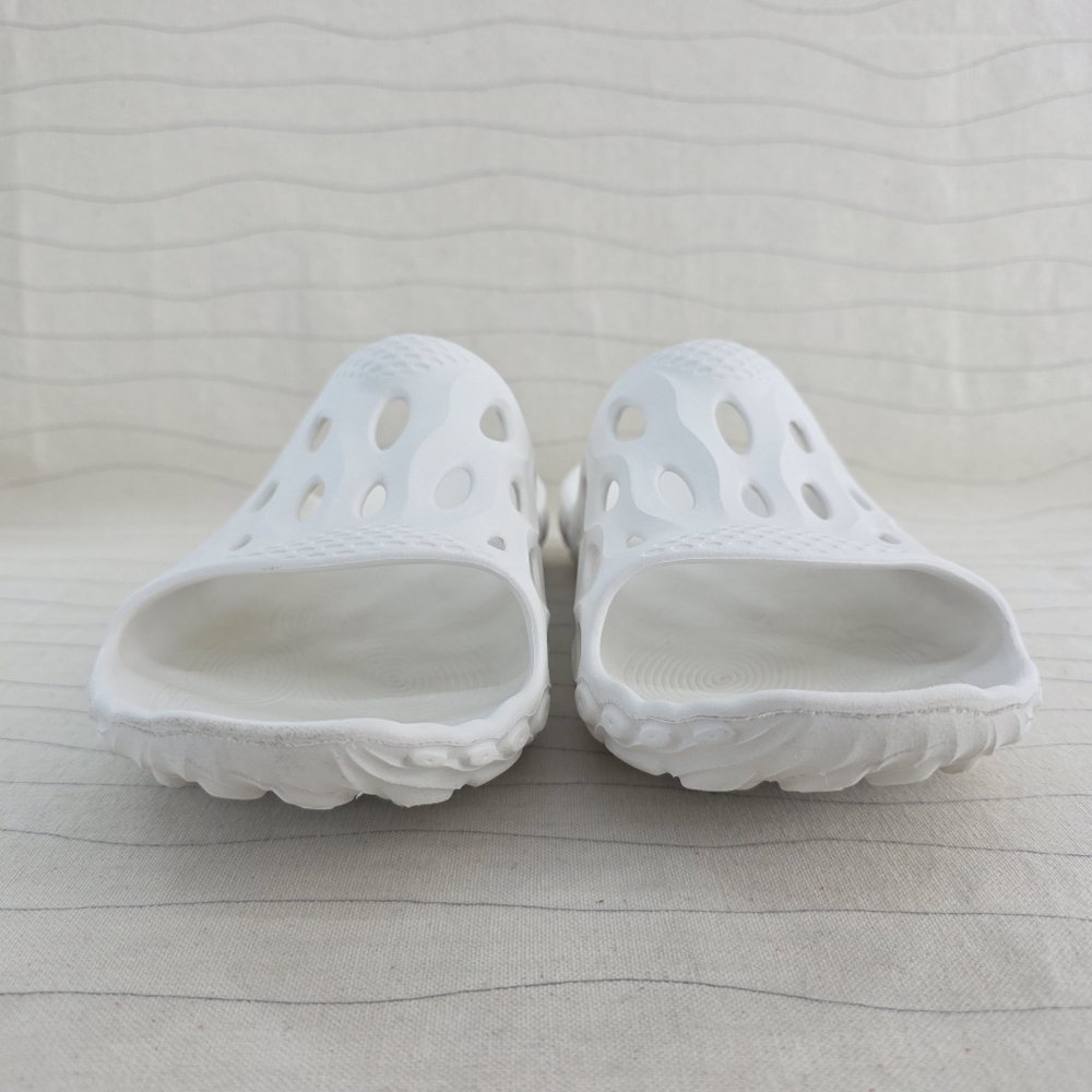 Merrell Unisex Hydro Slide Slip On White Lightweight Slide Sandals Sz 8.5 M/10 W - Picture 4 of 10